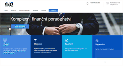Desktop Screenshot of finaz.cz
